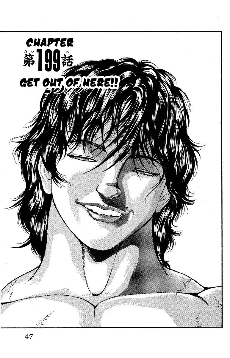 New Grappler Baki Chapter 199 page 1 - Chapter 199: Get Out of Here