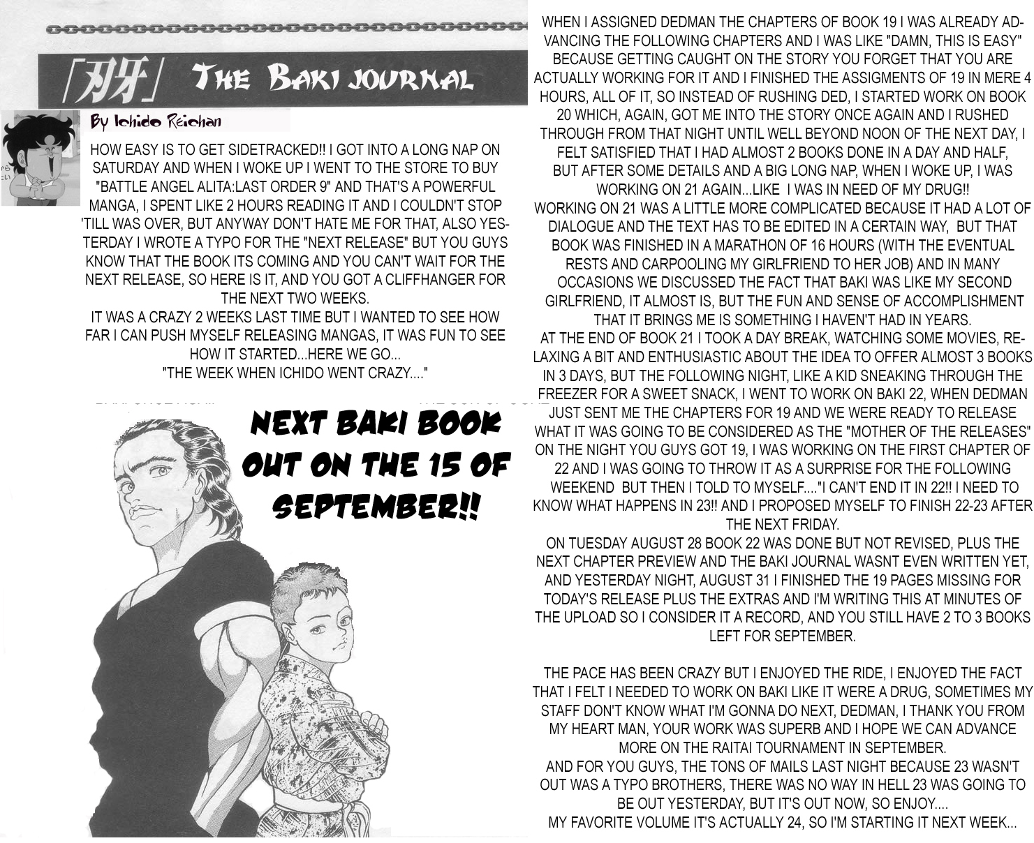 New Grappler Baki Chapter 205 page 24 - Chapter 205: The Dark Arts