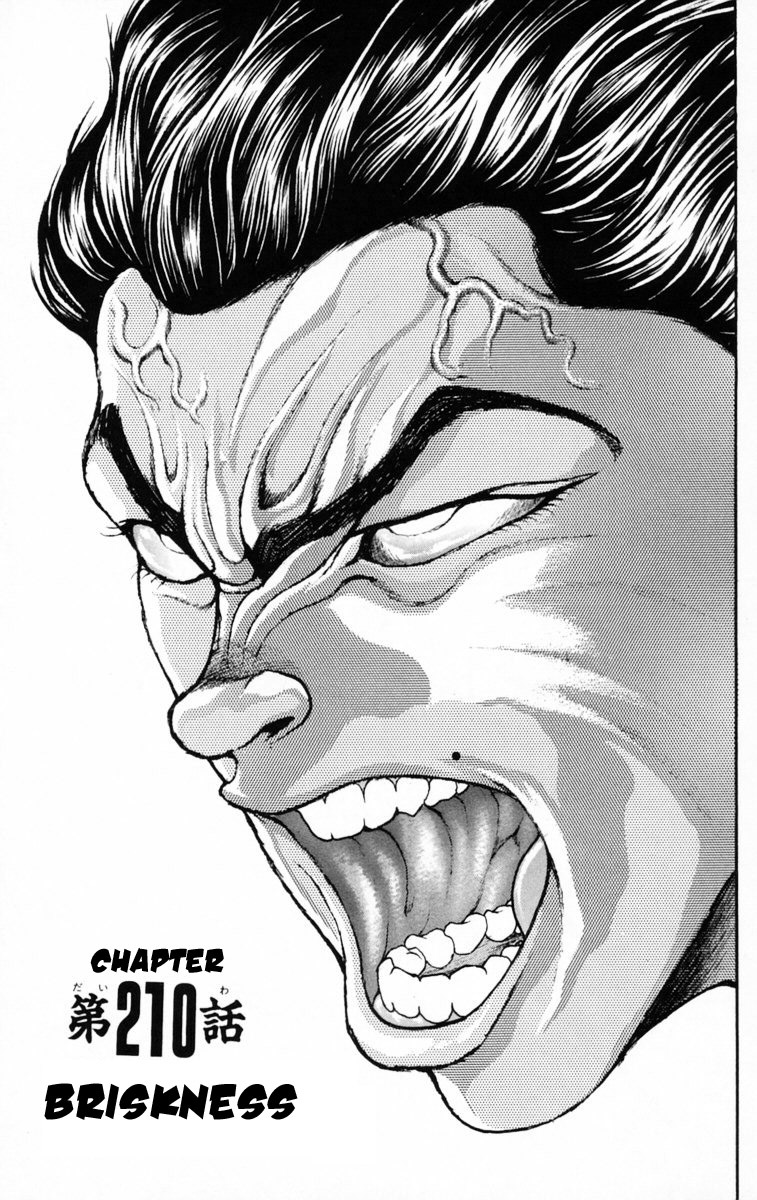 New Grappler Baki Chapter 210 page 1 - Chapter 210: Briskness