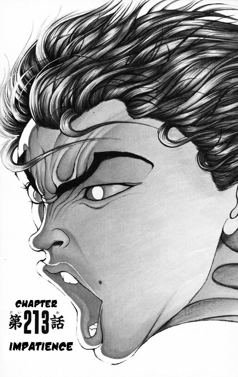 New Grappler Baki Chapter 213 page 1 - Chapter 213: Impatience