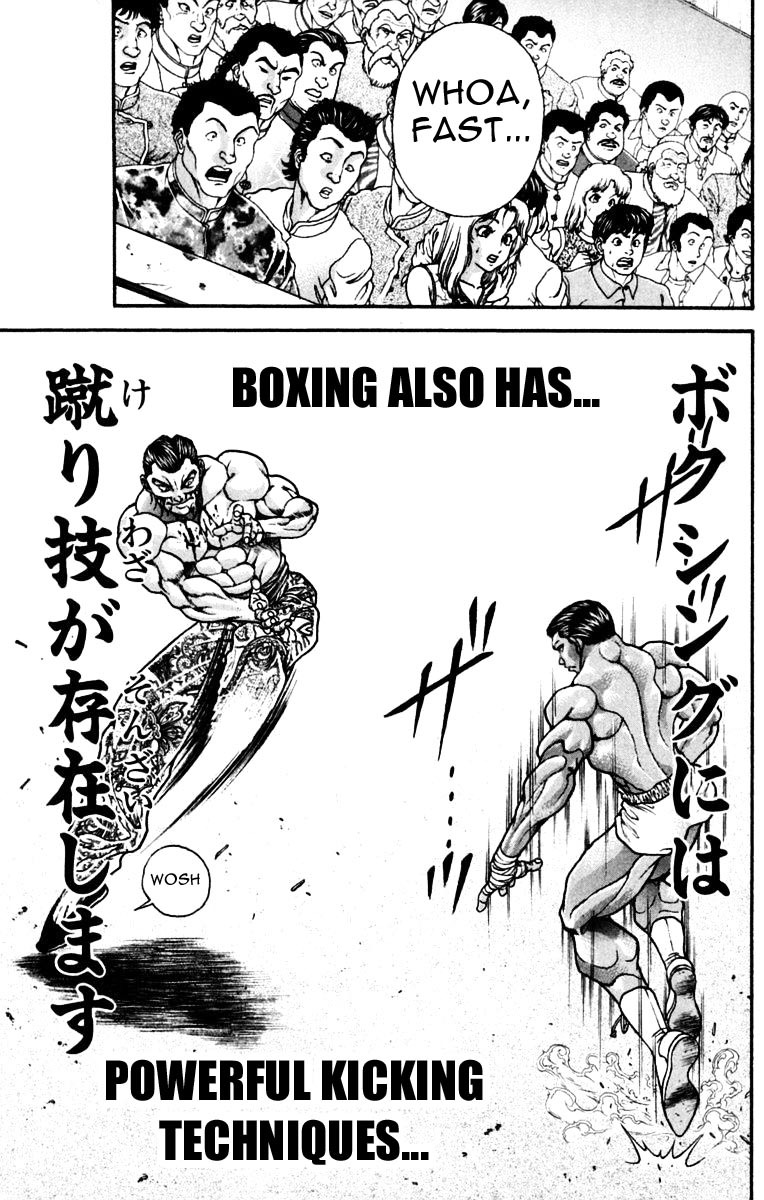 New Grappler Baki Chapter 223 page 11 - Chapter 223: Kicks