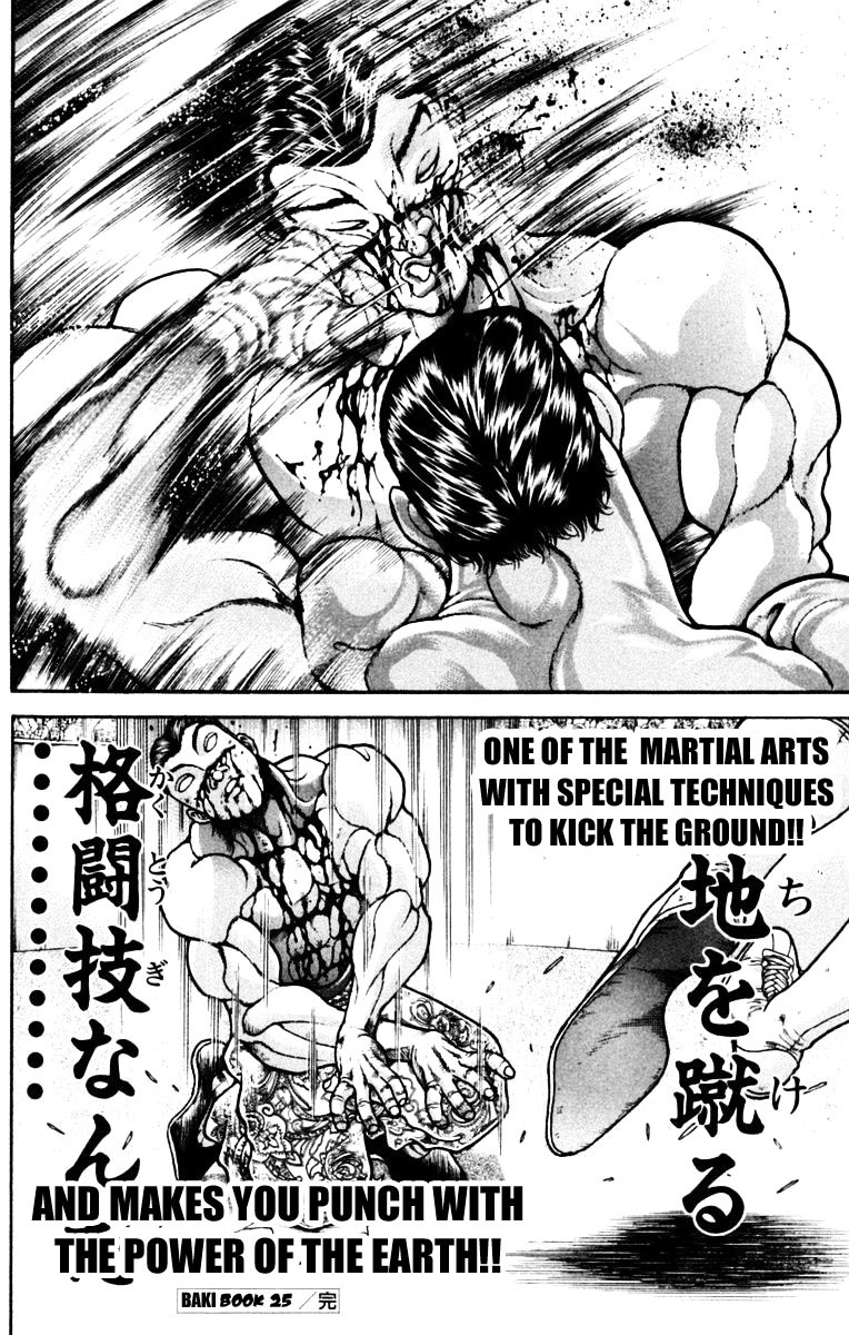 New Grappler Baki Chapter 223 page 20 - Chapter 223: Kicks