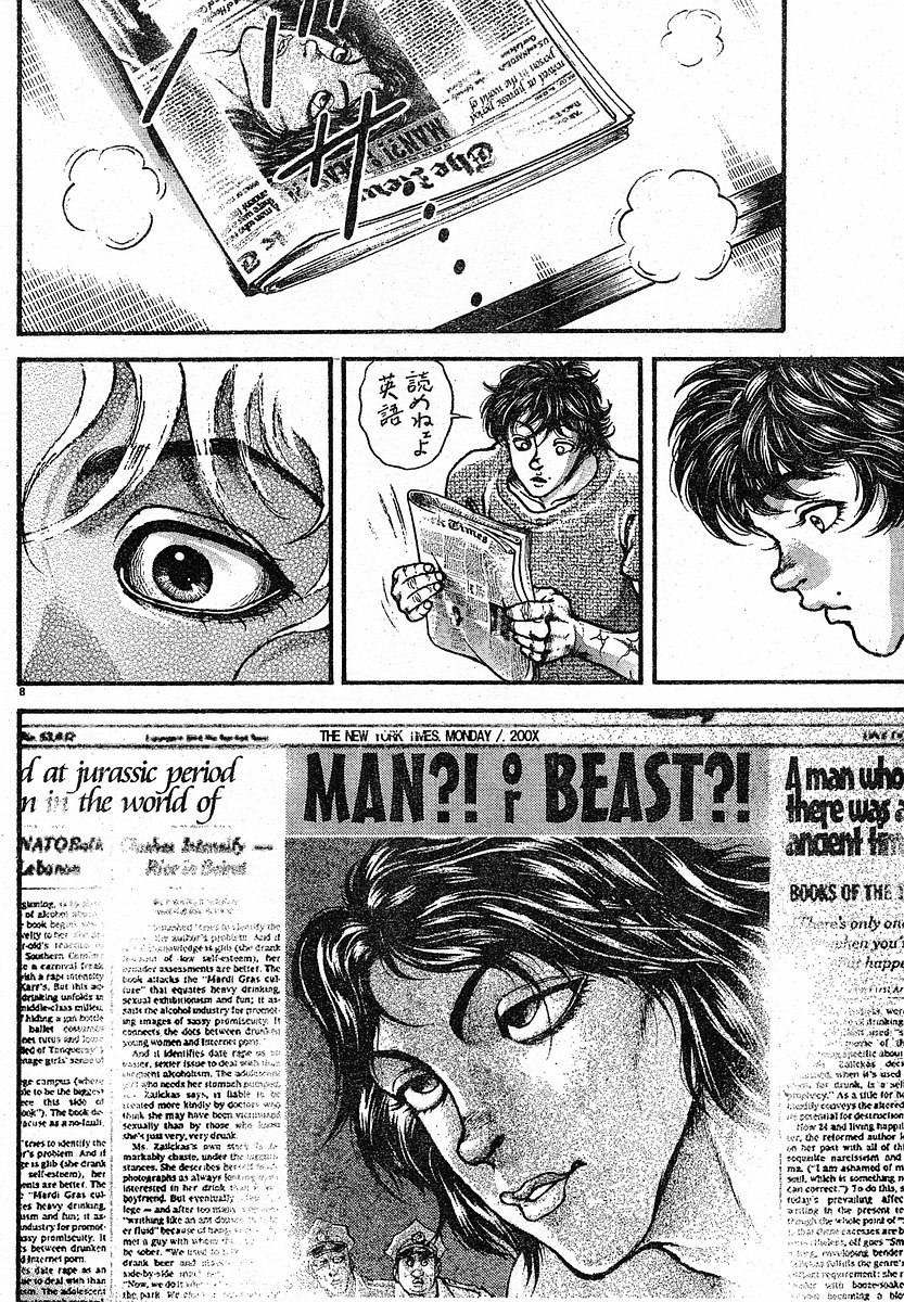 New Grappler Baki Chapter 223 page 23 - Chapter 223: Kicks