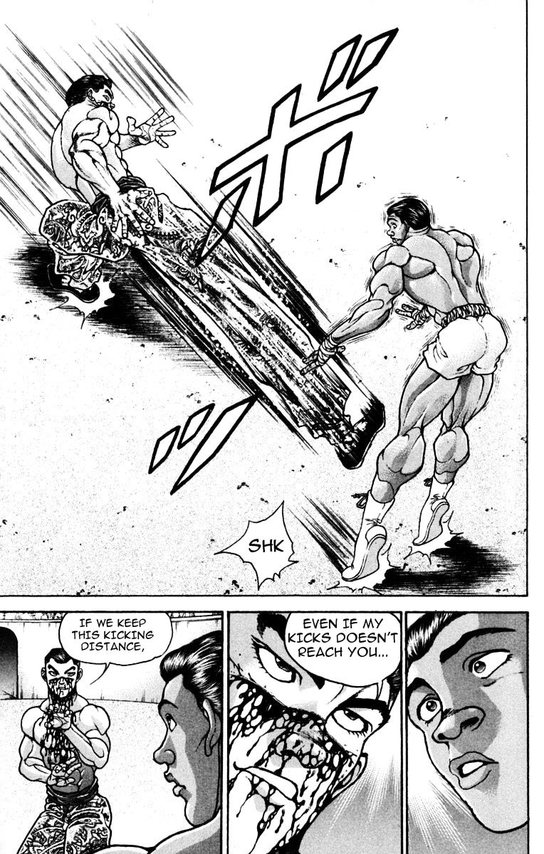 New Grappler Baki Chapter 223 page 7 - Chapter 223: Kicks