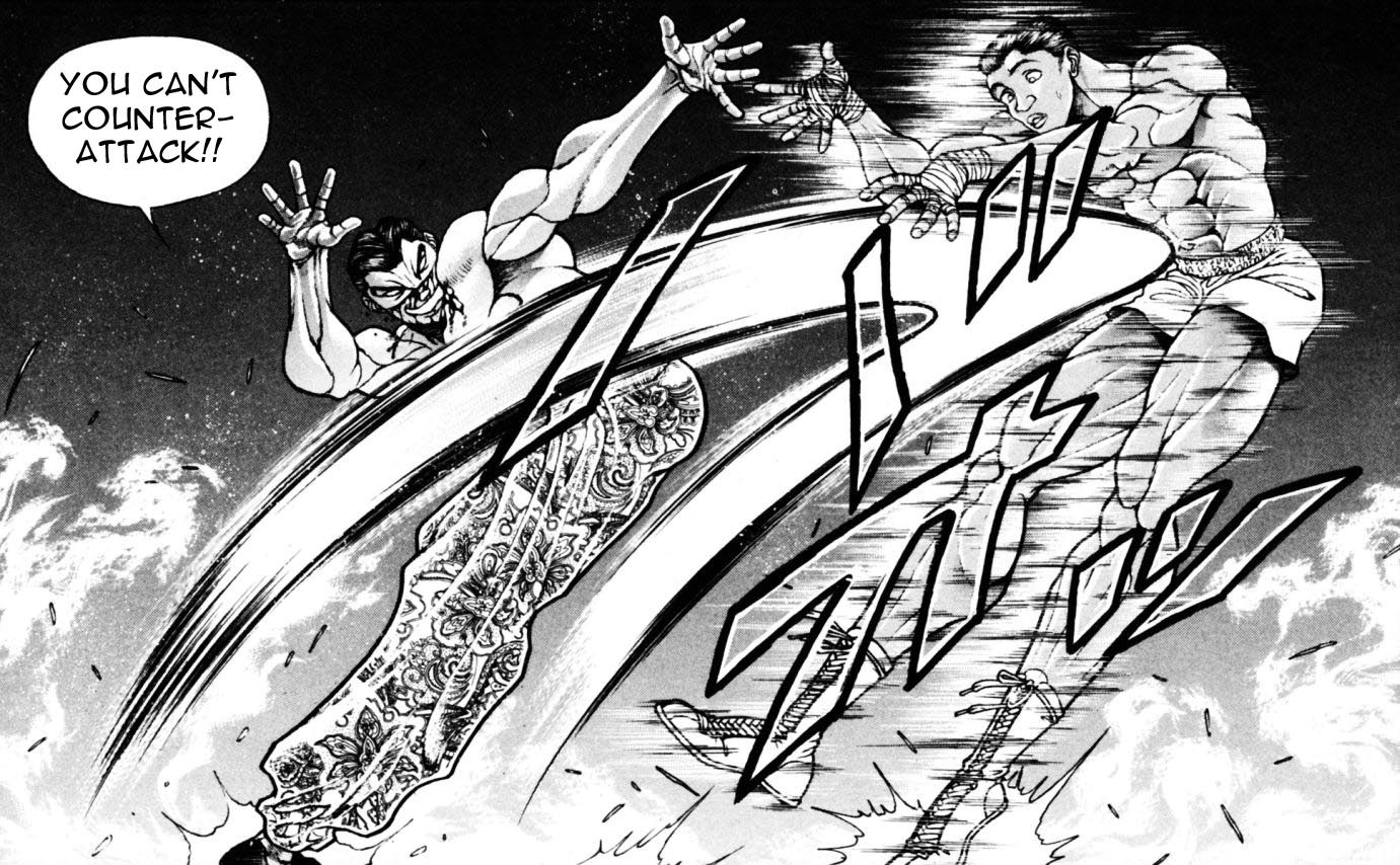 New Grappler Baki Chapter 223 page 8 - Chapter 223: Kicks