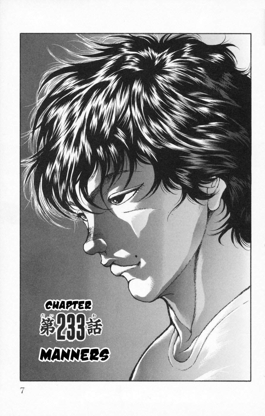 New Grappler Baki Chapter 233 page 9 - Chapter 233: Manners