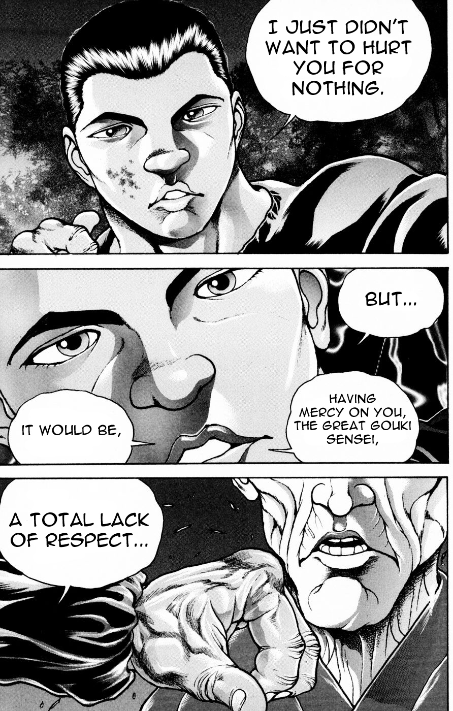 New Grappler Baki Chapter 244 page 12 - Chapter 244: Hand Speed
