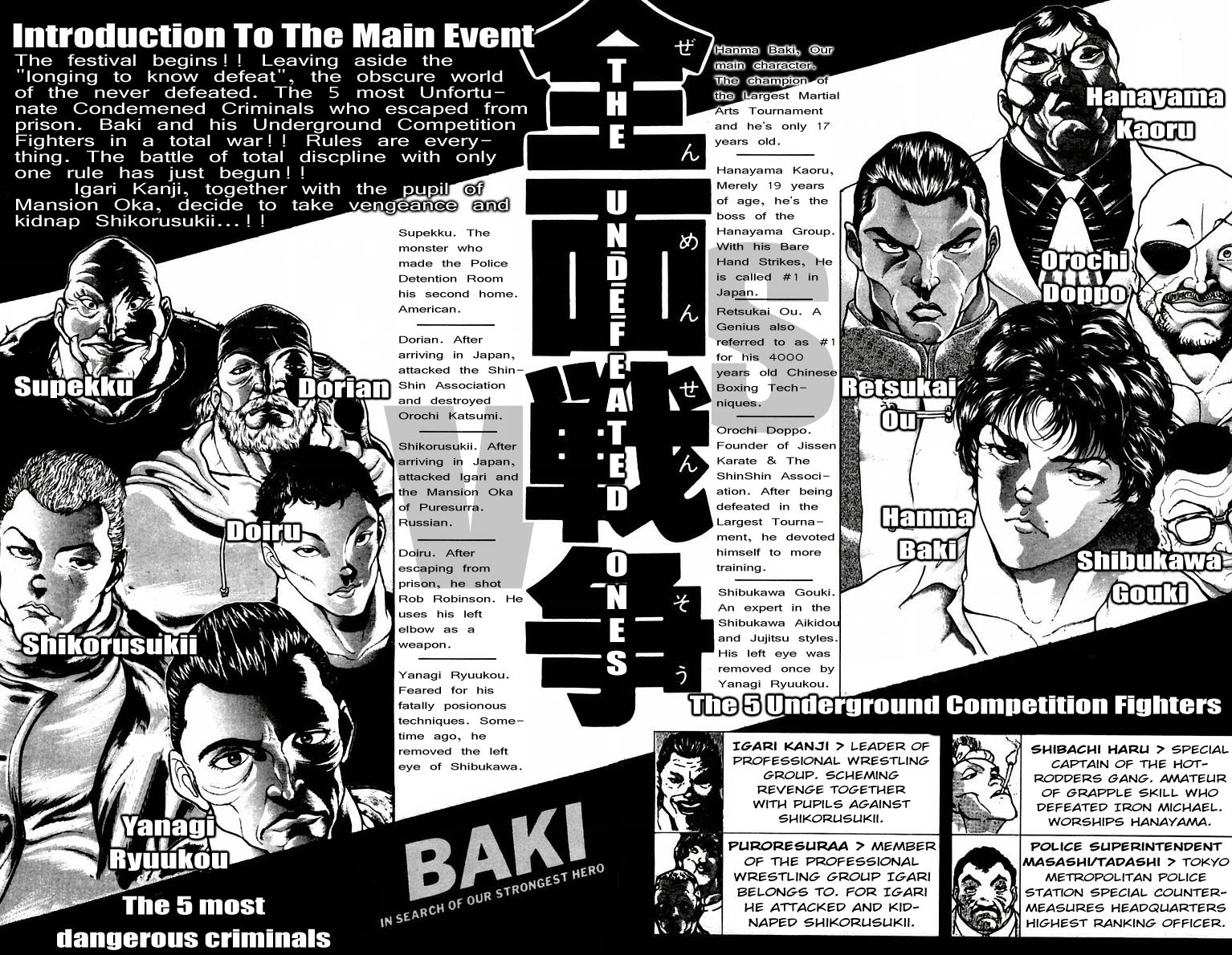 New Grappler Baki Chapter 26 page 5 - Chapter 26: Tanuki(fox)