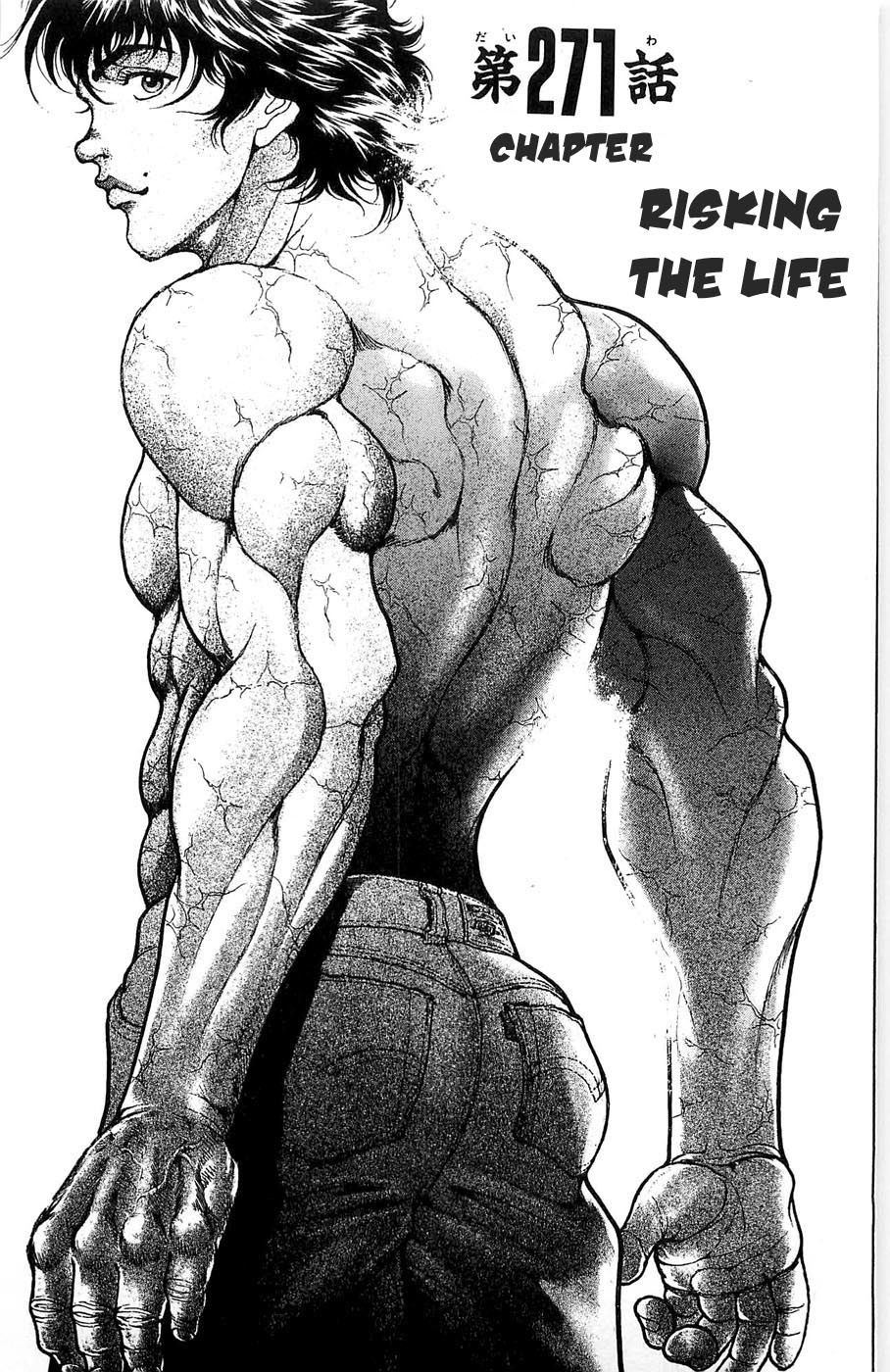 New Grappler Baki Chapter 271 page 1 - Chapter 271: Risking the Life