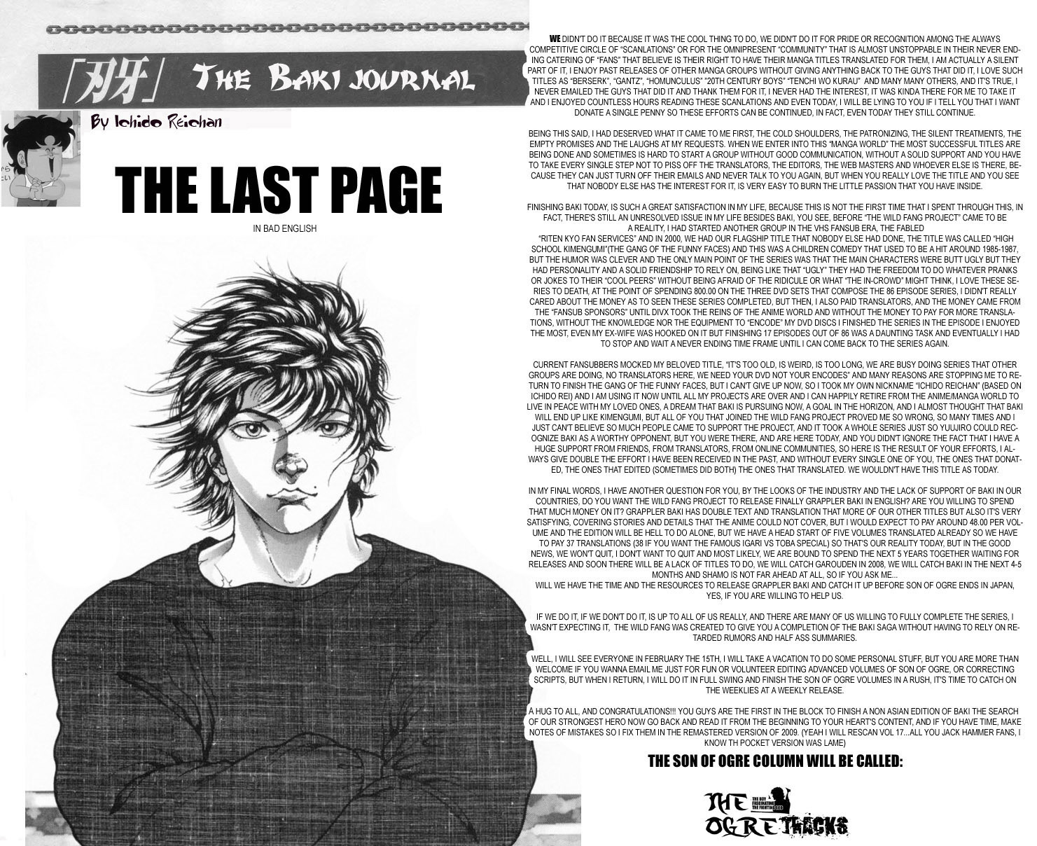 New Grappler Baki Chapter 276 page 28 - Chapter 276: Across the World [END]