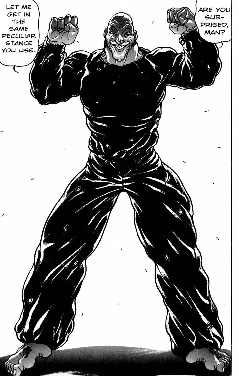 New Grappler Baki Chapter 32 page 8 - Chapter 32: The god of destruction