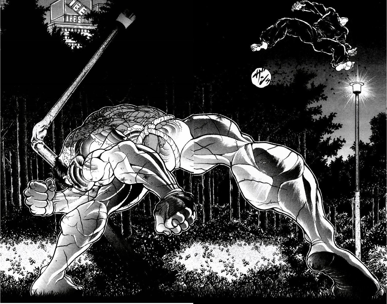 New Grappler Baki Chapter 36 page 13 - Chapter 36: Firecrackers?!