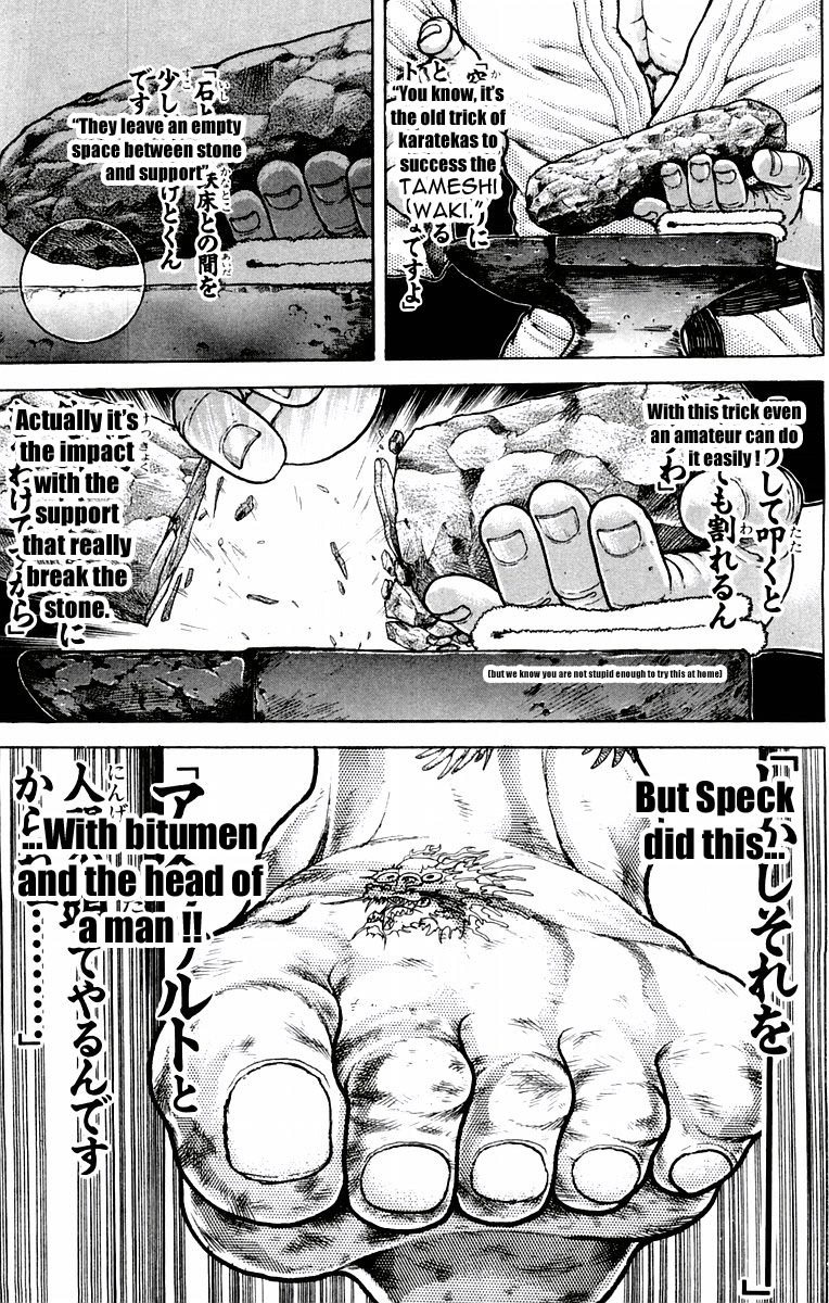 New Grappler Baki Chapter 38 page 7 - Chapter 38: Tameshi Waki