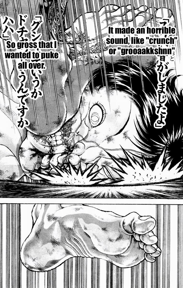 New Grappler Baki Chapter 38 page 8 - Chapter 38: Tameshi Waki