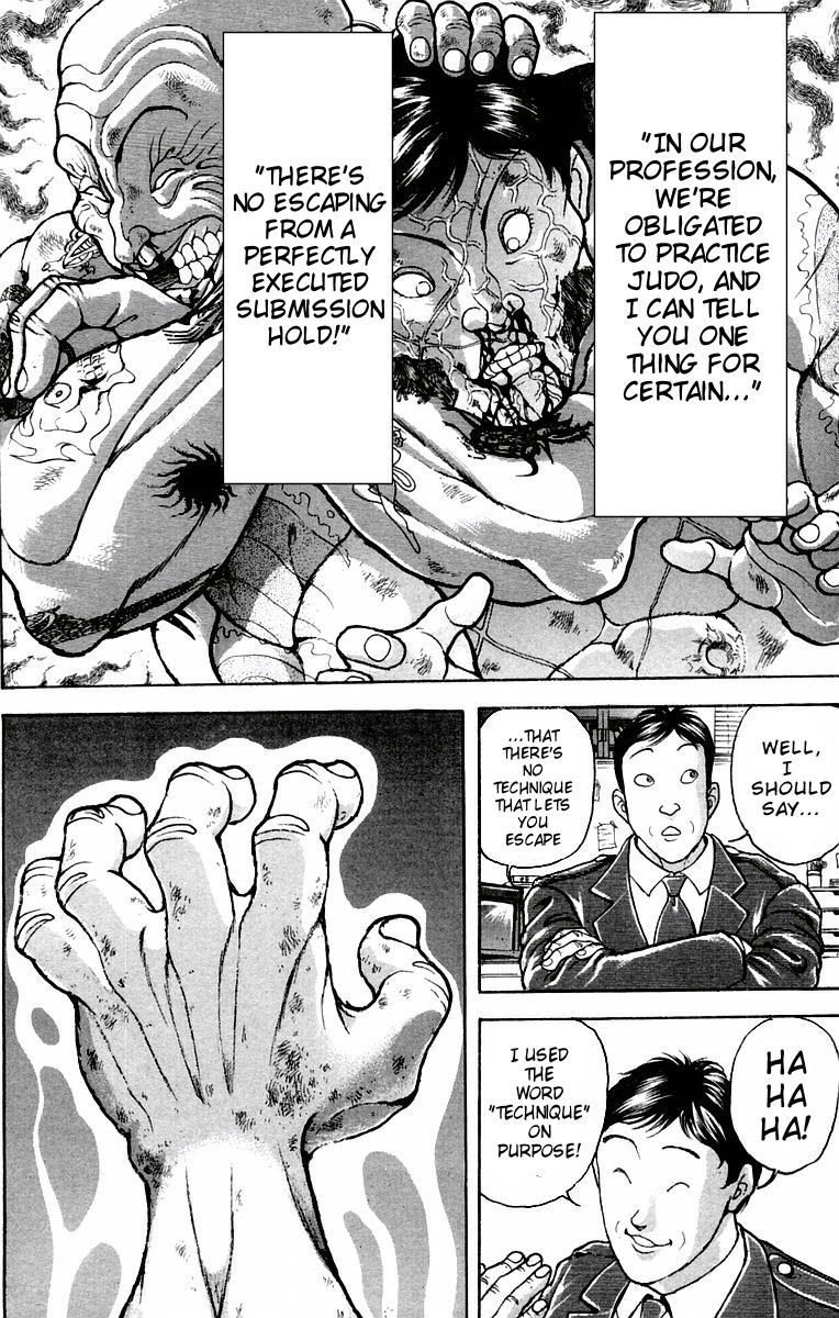 New Grappler Baki Chapter 39 page 10 - Chapter 39: Hanayama Vs Speck, The Concusion