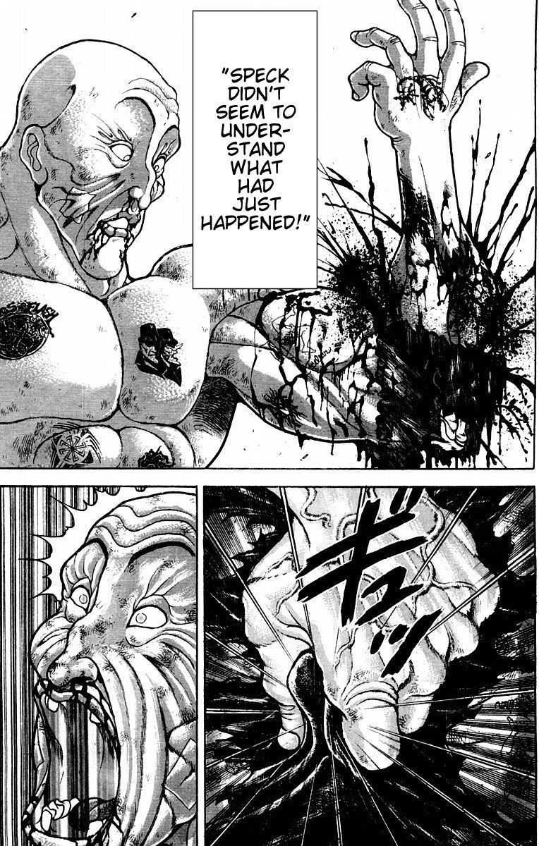 New Grappler Baki Chapter 39 page 15 - Chapter 39: Hanayama Vs Speck, The Concusion