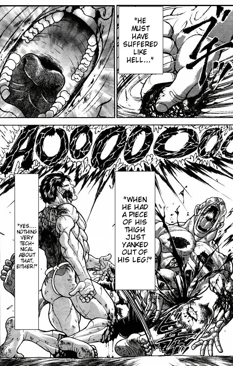 New Grappler Baki Chapter 39 page 16 - Chapter 39: Hanayama Vs Speck, The Concusion