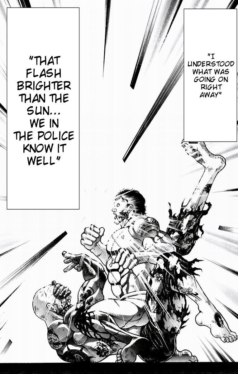 New Grappler Baki Chapter 39 page 5 - Chapter 39: Hanayama Vs Speck, The Concusion