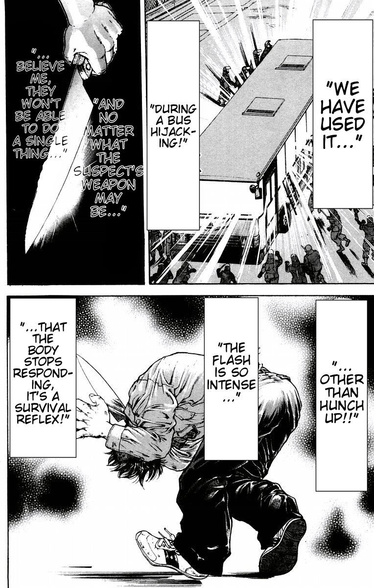 New Grappler Baki Chapter 39 page 6 - Chapter 39: Hanayama Vs Speck, The Concusion