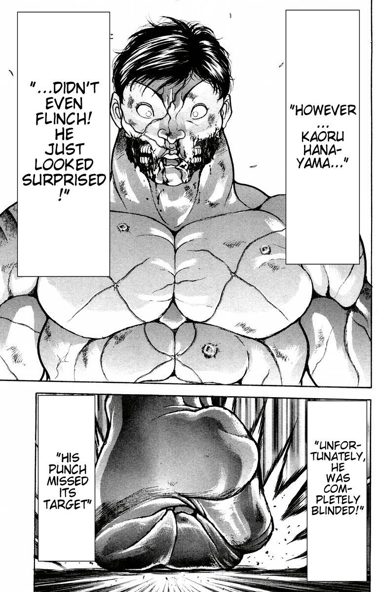 New Grappler Baki Chapter 39 page 7 - Chapter 39: Hanayama Vs Speck, The Concusion