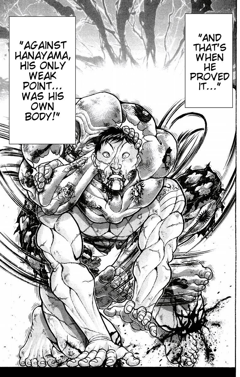 New Grappler Baki Chapter 39 page 9 - Chapter 39: Hanayama Vs Speck, The Concusion