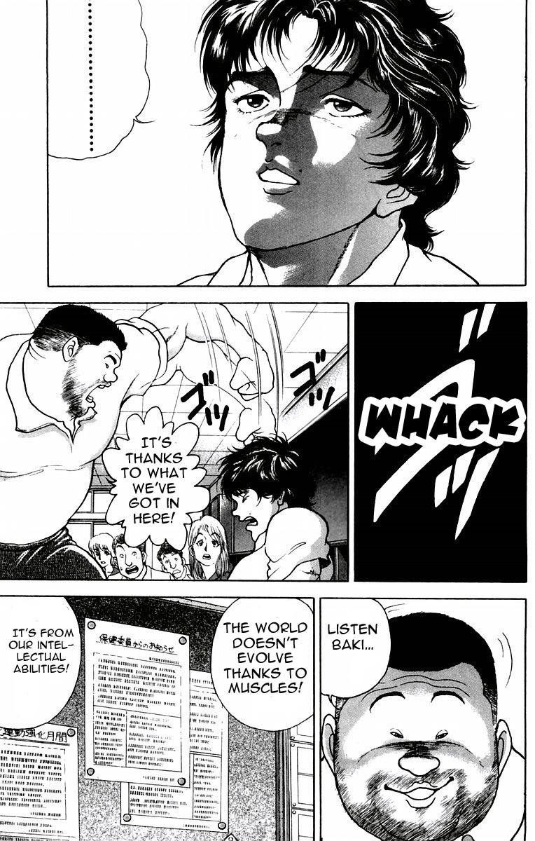 New Grappler Baki Chapter 40 page 13 - Chapter 40: The Intelligence of Man