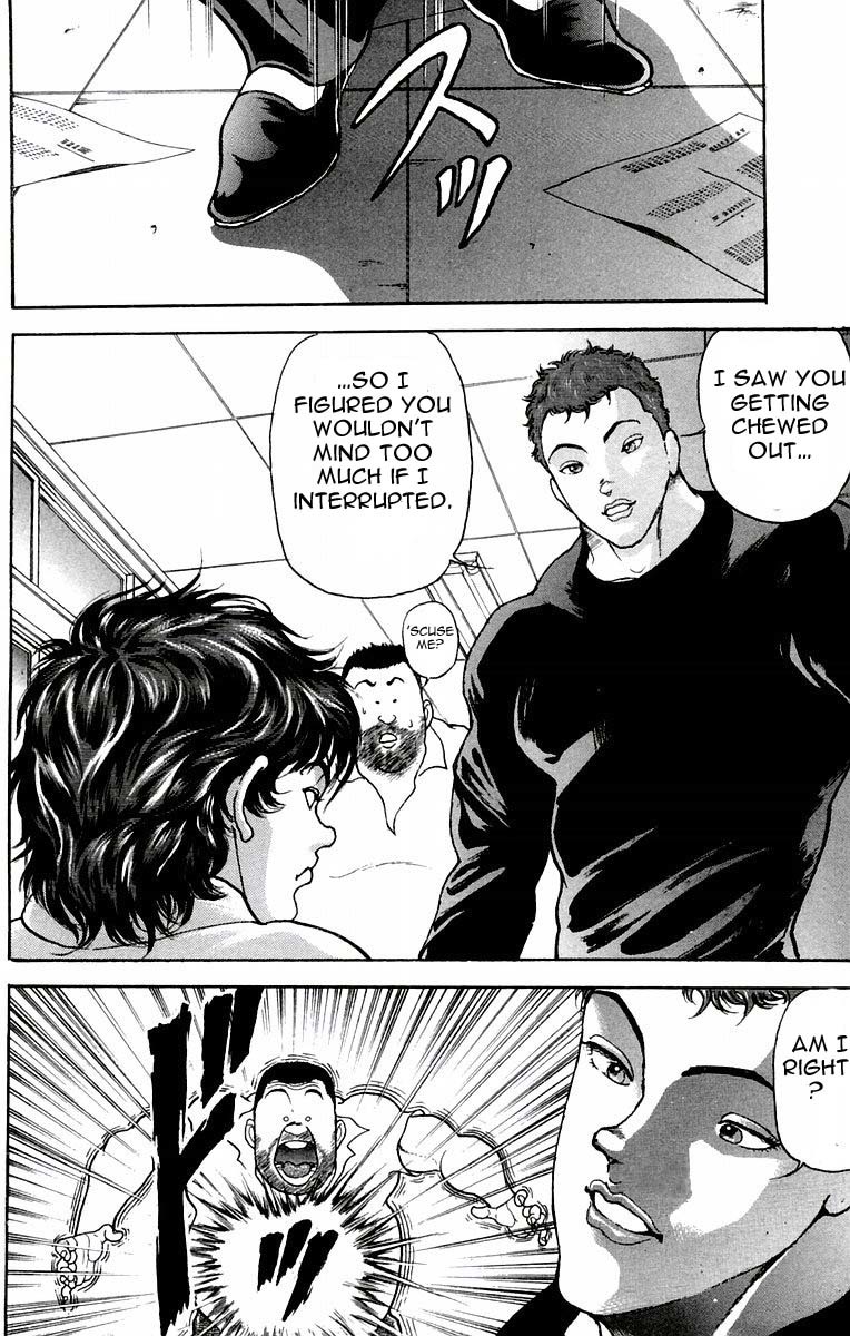 New Grappler Baki Chapter 40 page 22 - Chapter 40: The Intelligence of Man