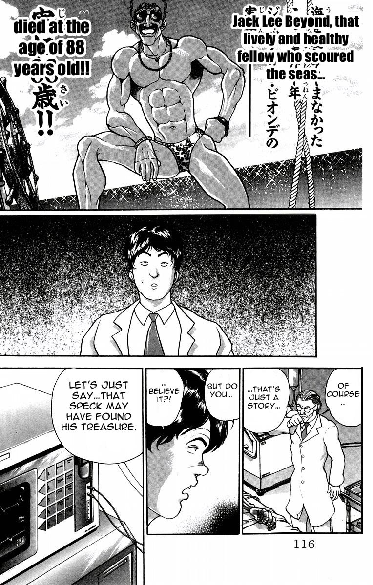 New Grappler Baki Chapter 40 page 8 - Chapter 40: The Intelligence of Man