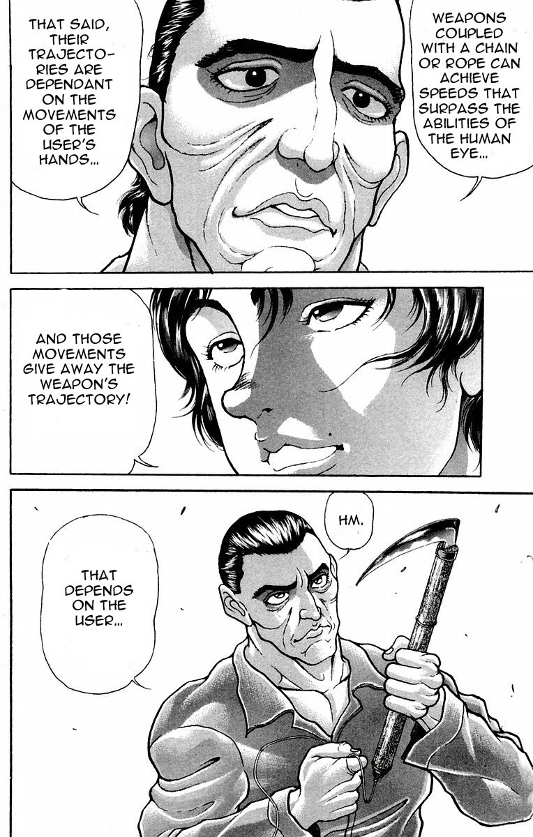 New Grappler Baki Chapter 42 page 8 - Chapter 42: Sickle Tornado