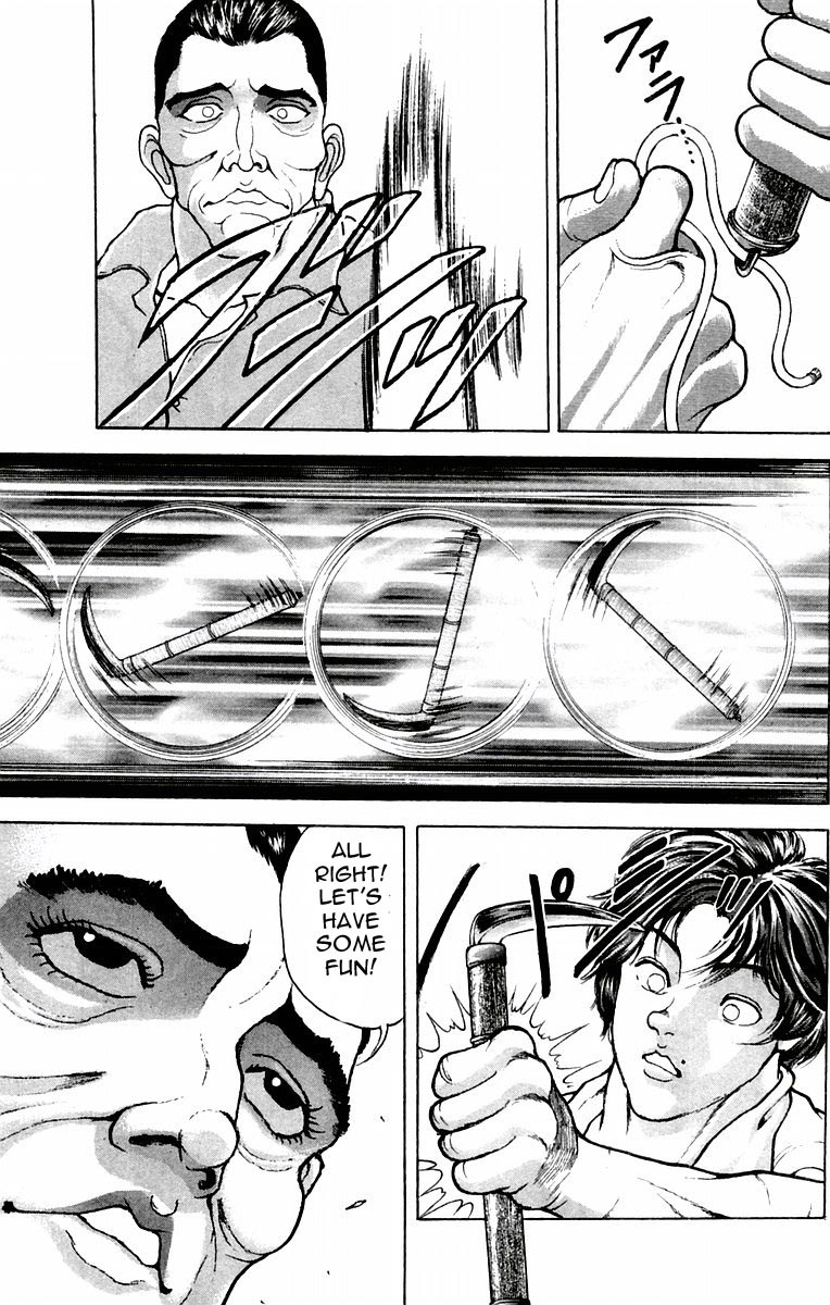 New Grappler Baki Chapter 42 page 9 - Chapter 42: Sickle Tornado