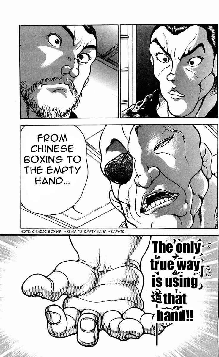 New Grappler Baki Chapter 52 page 14 - Chapter 52: From Chinese Hand to Empty Hand