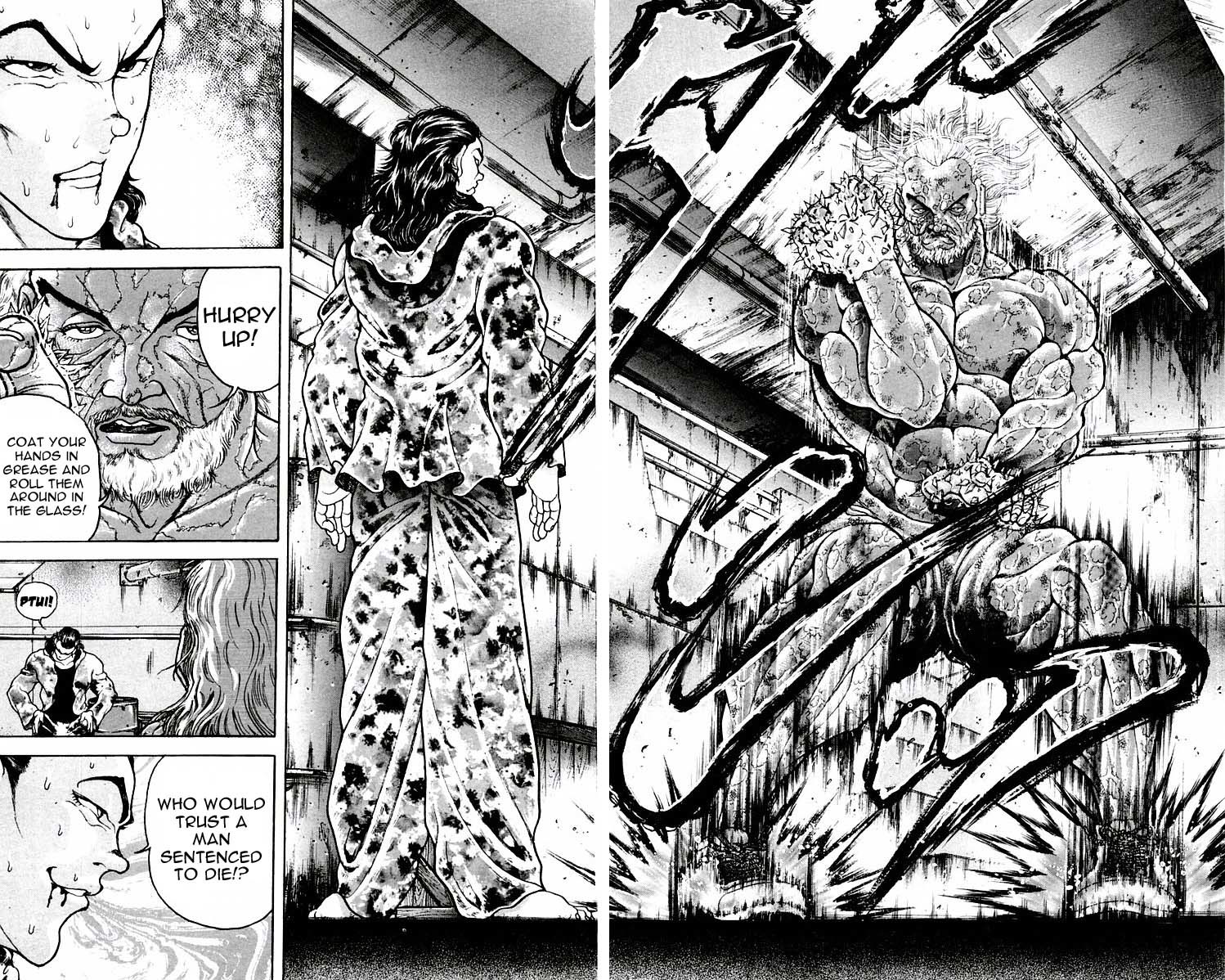 New Grappler Baki Chapter 55 page 4 - Chapter 55: Caring Towards His Master
