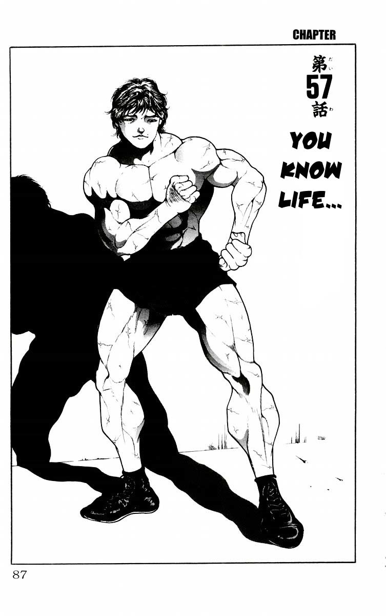 New Grappler Baki Chapter 57 page 1 - Chapter 57: You Know Life