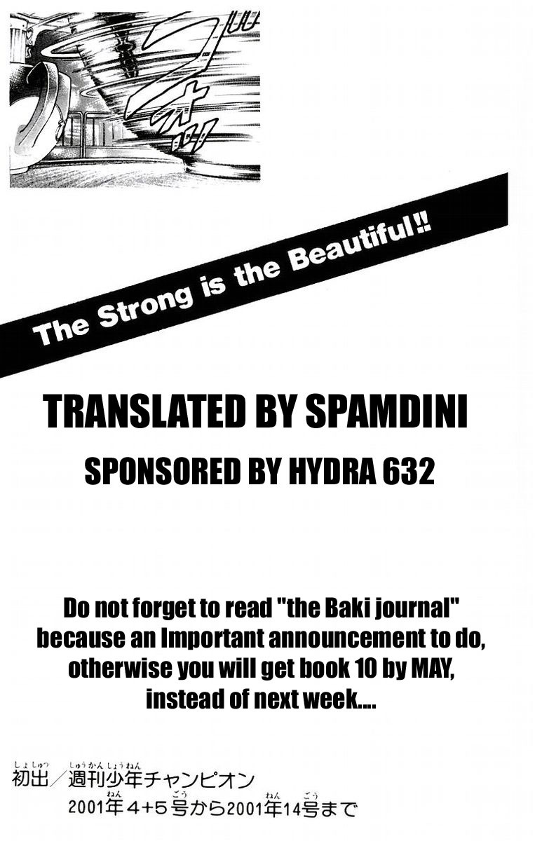 New Grappler Baki Chapter 70 page 20 - Chapter 70: The Title of Kaiou