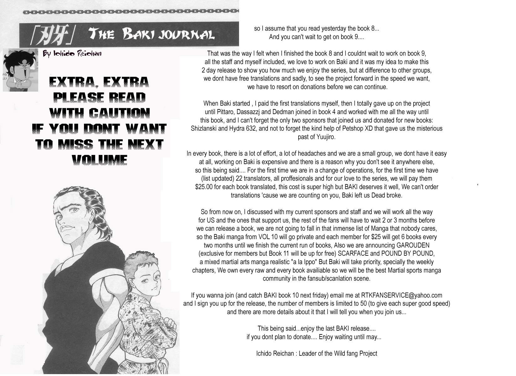 New Grappler Baki Chapter 79 page 20 - Chapter 79: Conclusion