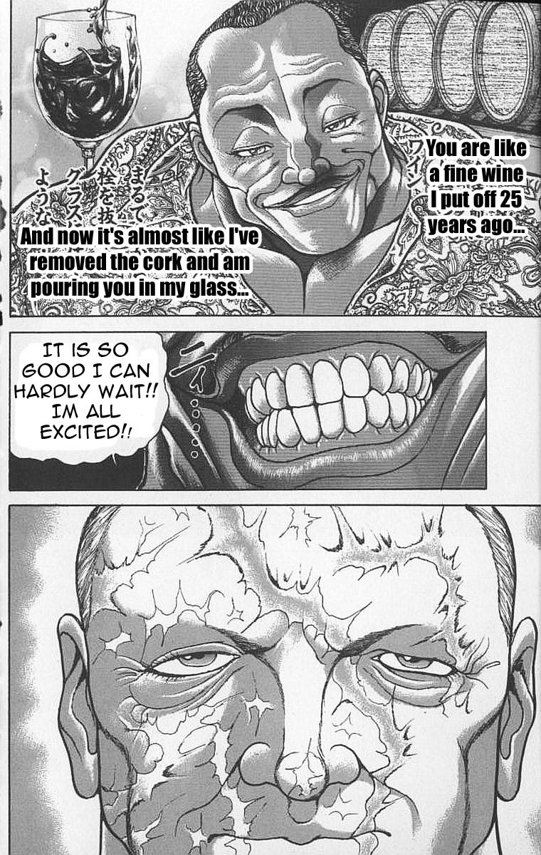 New Grappler Baki Chapter 89 page 23 - Chapter 89: You Got a Nerve