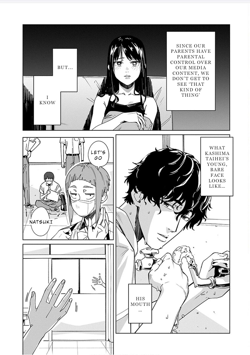 New Normal Chapter 7.5 page 3 - Chapter 7.5: Our Daily Lives (actually it is 0.5)