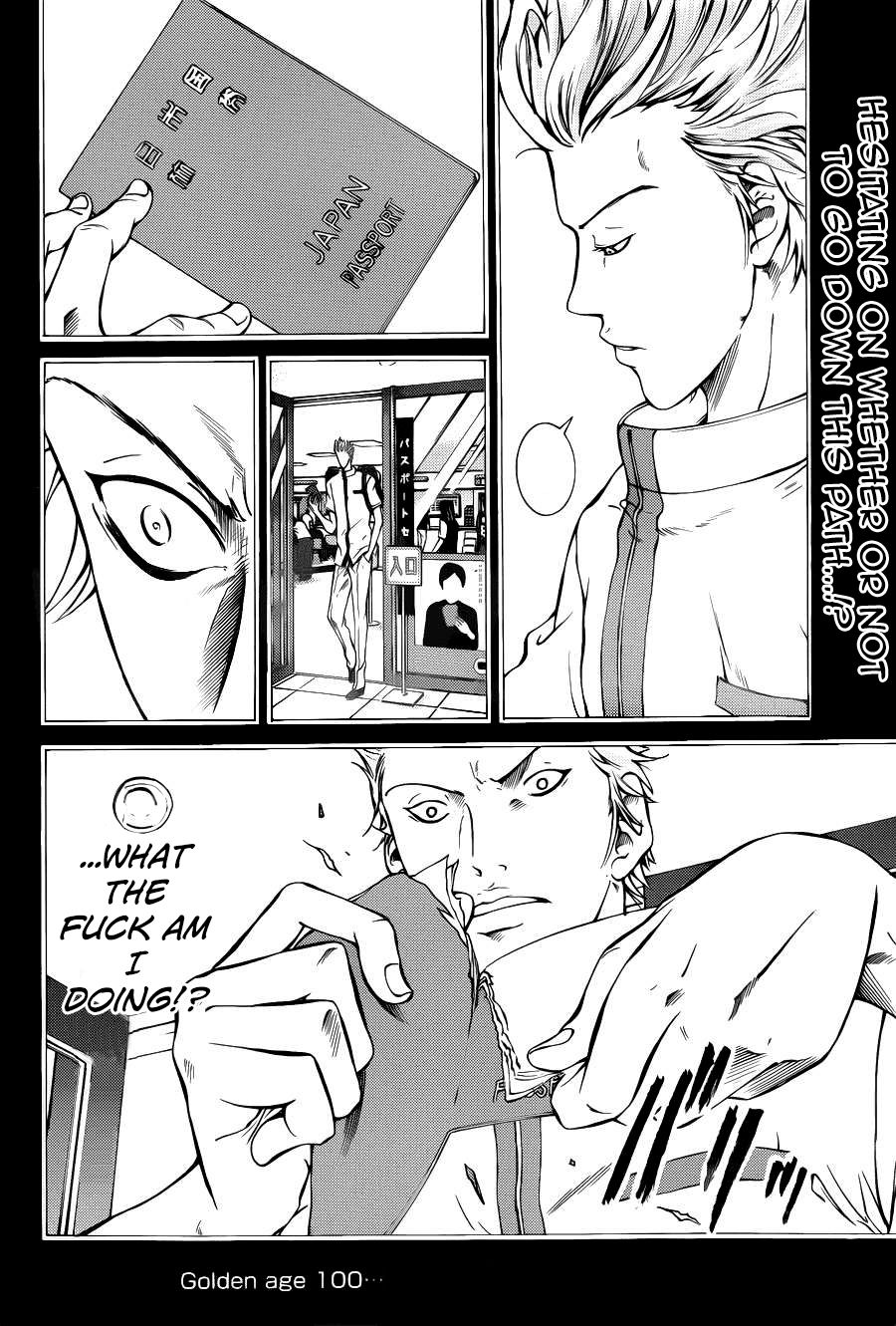 New Prince of Tennis Chapter 100.2 page 10 - Chapter 100 v2 : ''Emperor X Monster''