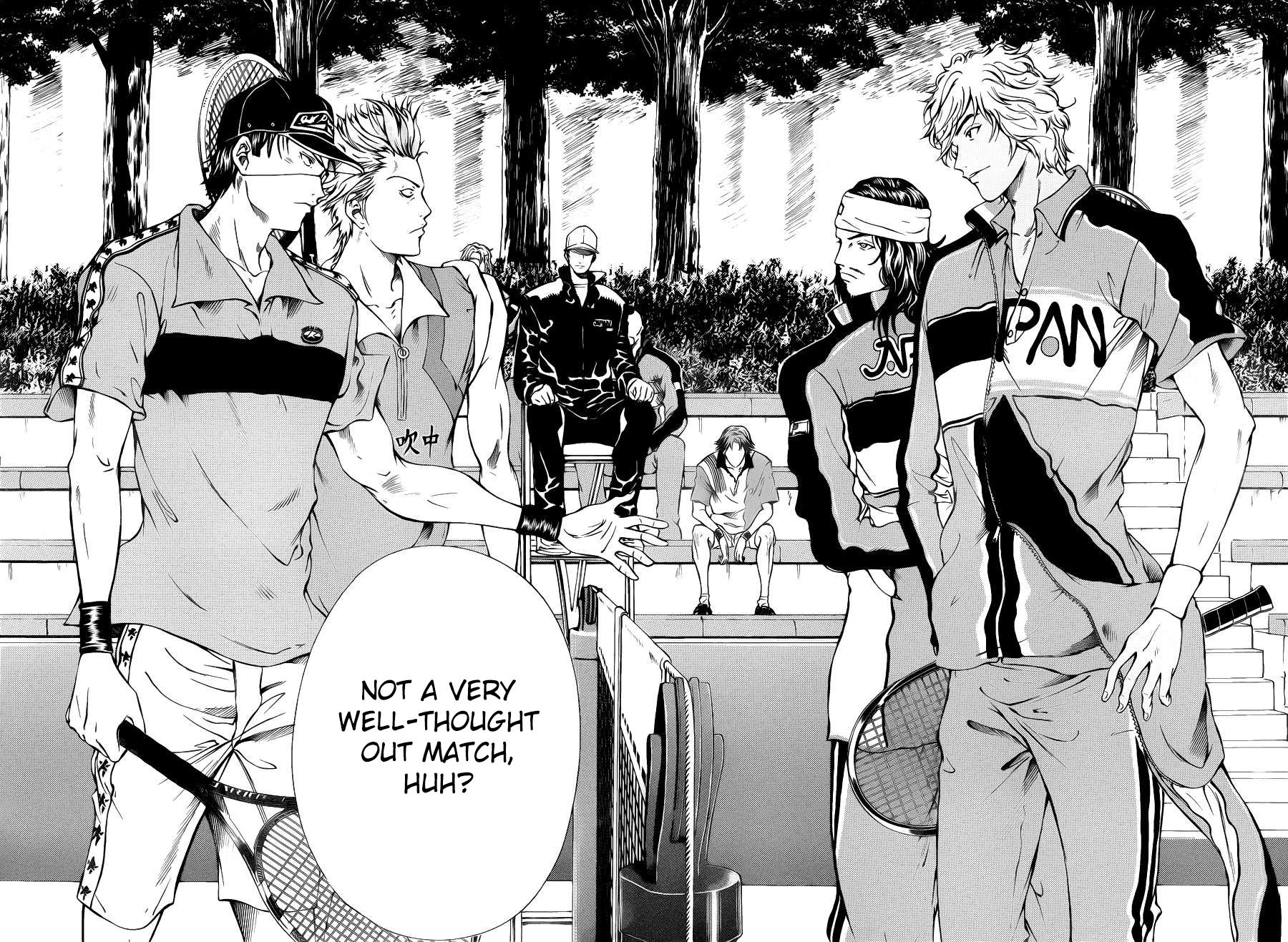 New Prince of Tennis Chapter 100.2 page 7 - Chapter 100 v2 : ''Emperor X Monster''