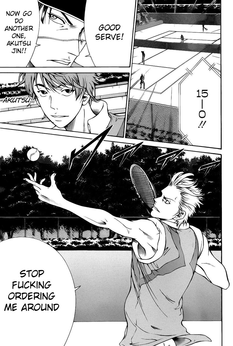New Prince of Tennis Chapter 102.2 page 10 - Chapter 102 v2 : ''Lucky or Unlucky''