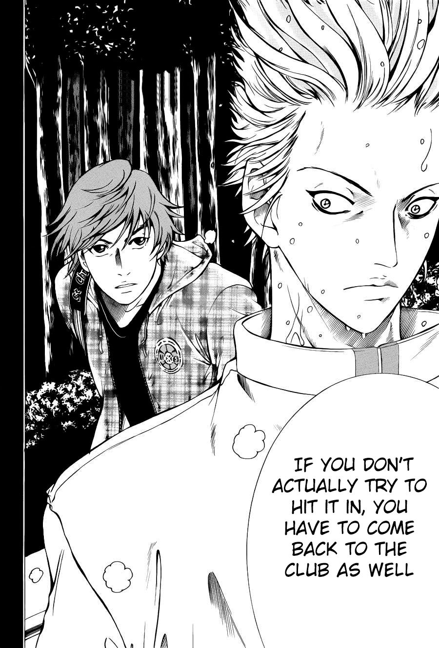 New Prince of Tennis Chapter 102.2 page 5 - Chapter 102 v2 : ''Lucky or Unlucky''