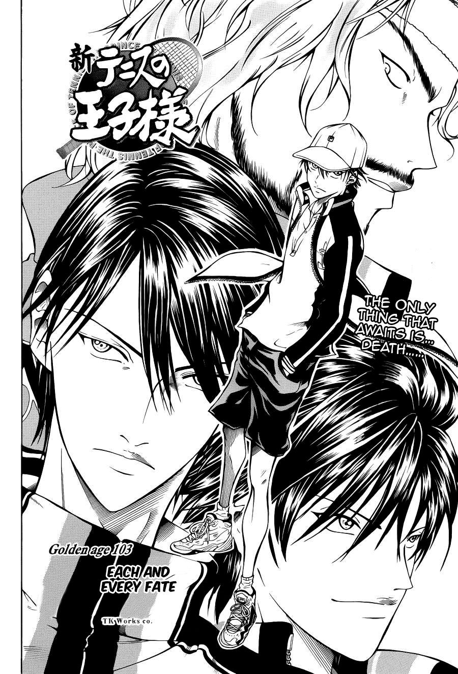 New Prince of Tennis Chapter 103.2 page 3 - Chapter 103 v2 : ''Each and Every Fate''
