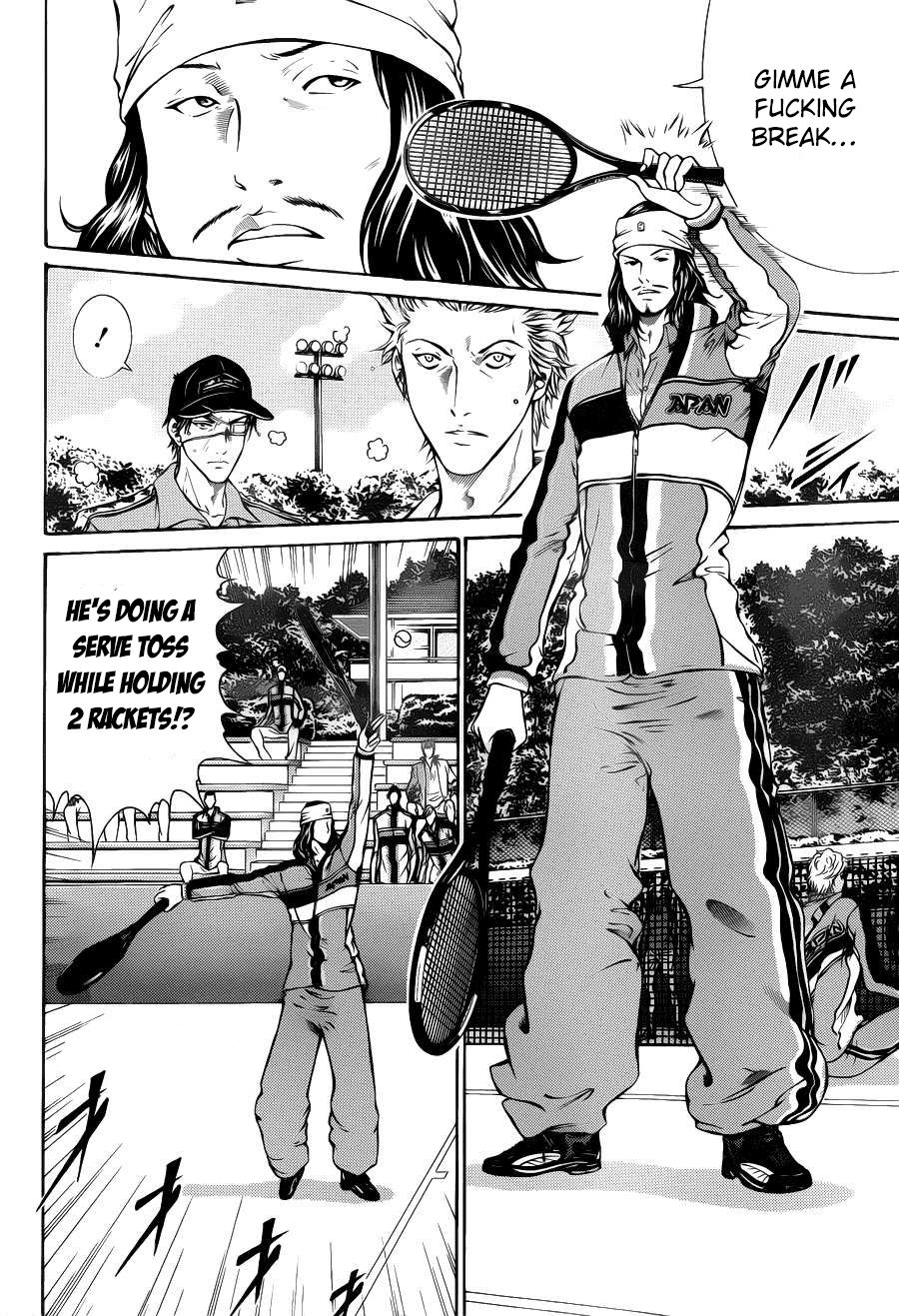 New Prince of Tennis Chapter 104.2 page 9 - Chapter 104 v2 : ''The 1st String's Pace''