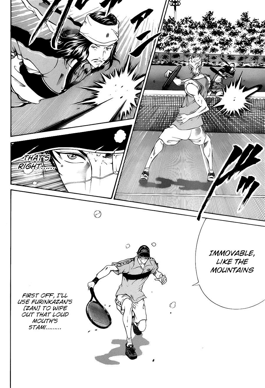 New Prince of Tennis Chapter 105.2 page 5 - Chapter 105 v2 : ''Nitouryuu Ohmagari Ryuuji''