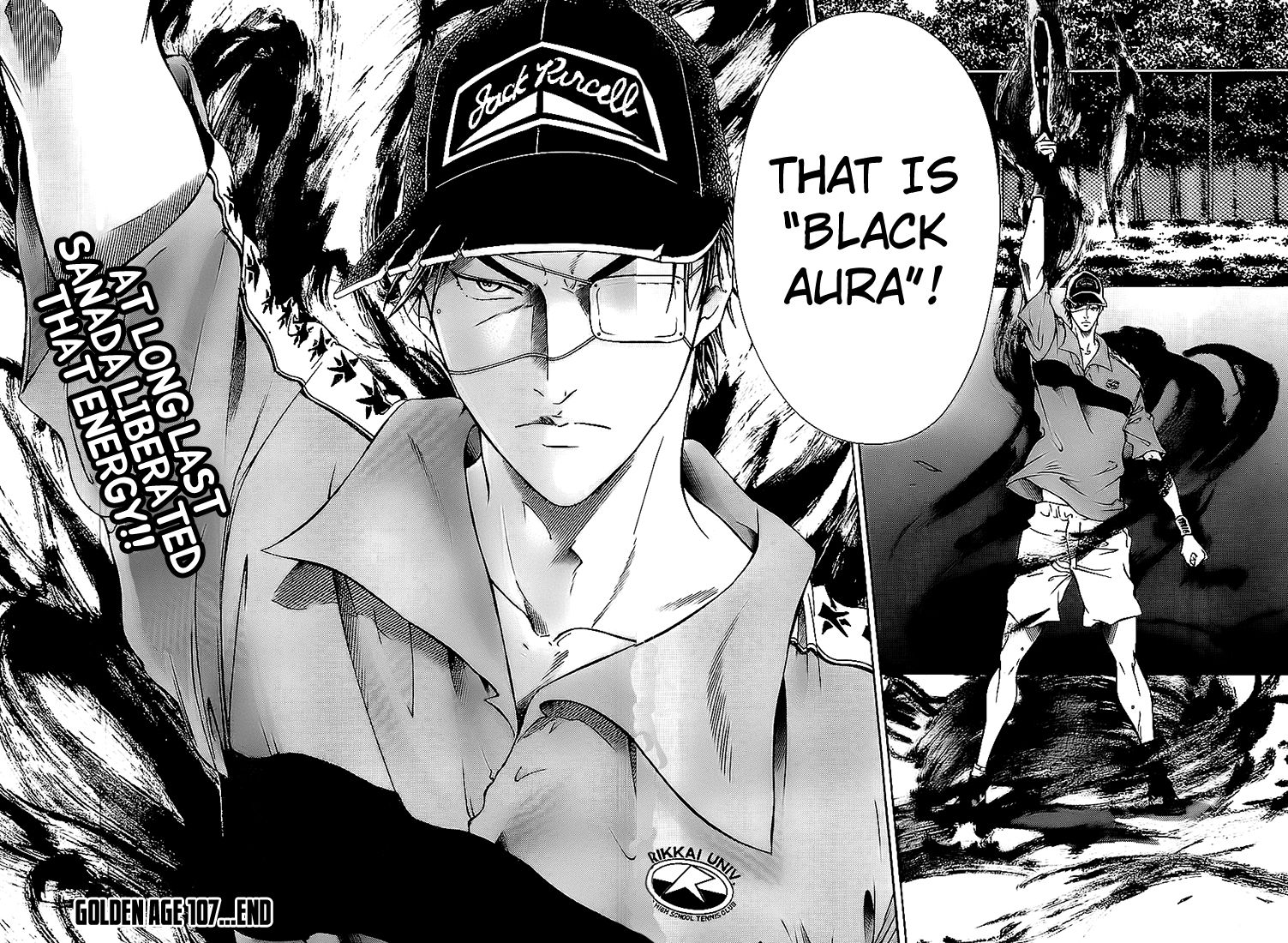 New Prince of Tennis Chapter 107 page 17 - Chapter 107 : Black Aura