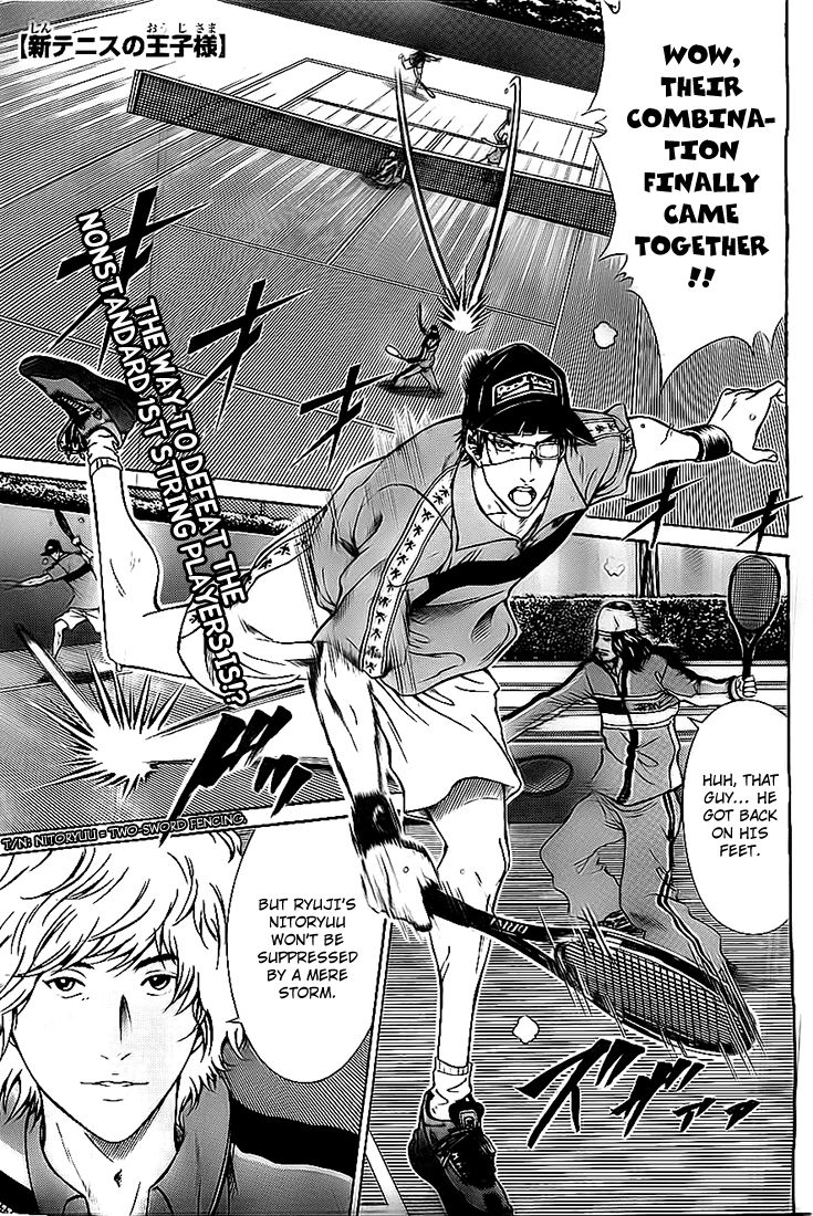 New Prince of Tennis Chapter 107 page 4 - Chapter 107 : Black Aura