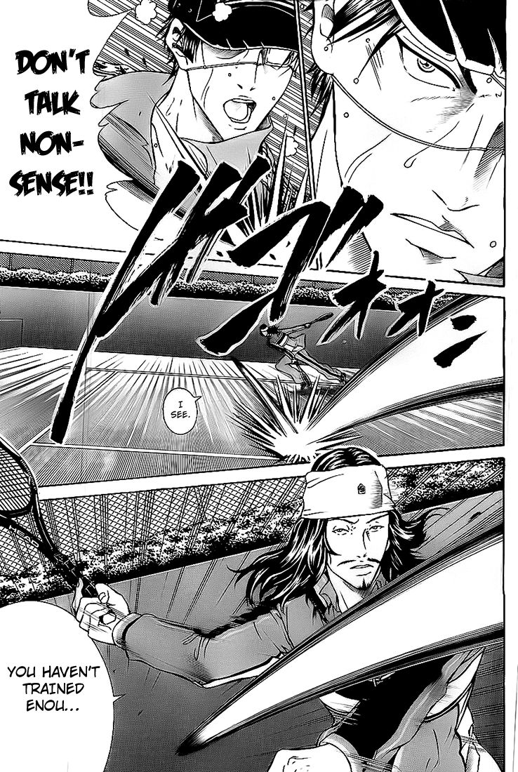 New Prince of Tennis Chapter 107 page 6 - Chapter 107 : Black Aura