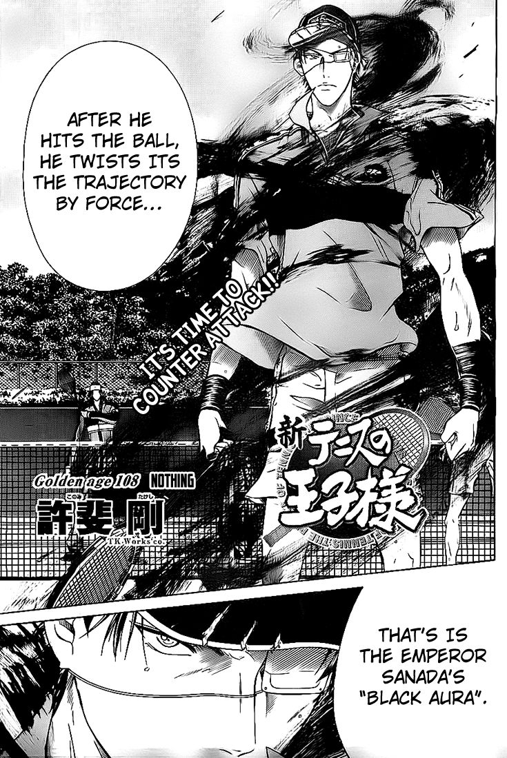 New Prince of Tennis Chapter 108 page 3 - Chapter 108 : Nothing