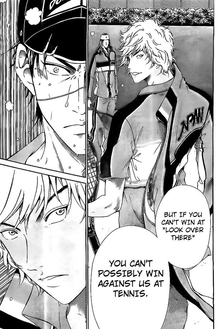 New Prince of Tennis Chapter 109 page 11 - Chapter 109 : Look Over There