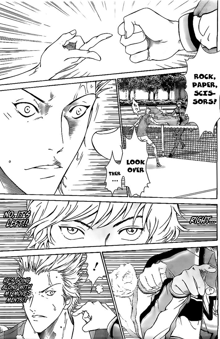 New Prince of Tennis Chapter 109 page 15 - Chapter 109 : Look Over There
